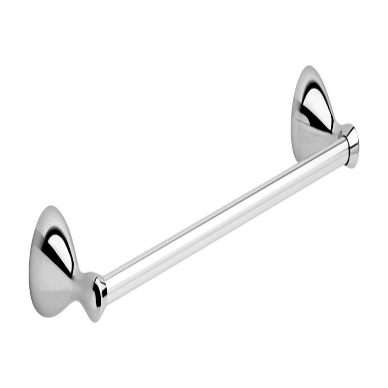 Delta Foundations Chrome Silver Towel Bar 18 in. L Die Cast Zinc, 1 of 5
