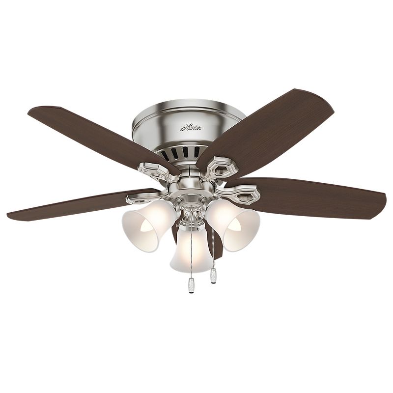 42" Builder Low Profile Ceiling Fan (Includes LED Light Bulb) - Hunter Fan, 4 of 17