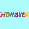 Women's Design By Humans Cute Momster Cartoon Monster By averilshop Racerback Tank Top - 2 of 2
