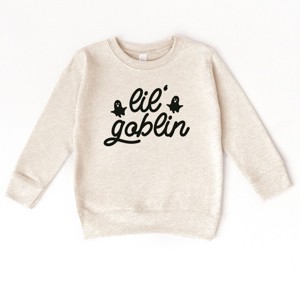 Lil' Goblin Ghosts - Toddler Graphic Sweatshirt and Youth Graphic Sweatshirt - 1 of 3