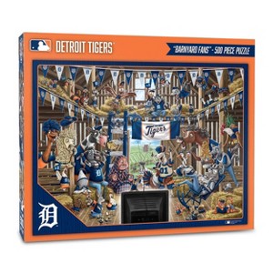 MLB Detroit Tigers Barnyard Fans Puzzle - 500pc - 1 of 3