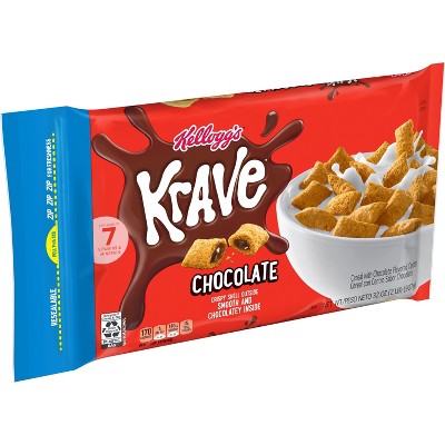 Kellogg's Krave Breakfast Cereal Bag - 32oz