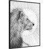 Amanti Art Sun and Lion by Ec Mazur Framed Canvas Wall Art - 2 of 4