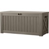 LACOO 120 Gal. Large Deck Box, Lockable Storage Box - 2 of 4