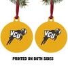 Virginia Commonwealth University Secondary Aluminum Holiday Christmas Tree Ornament - 2 of 4