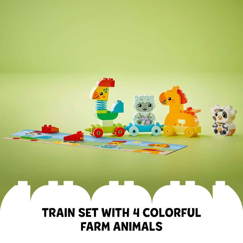 LEGO DUPLO My First Animal Train and Horse Toy 10412, 5 of 8