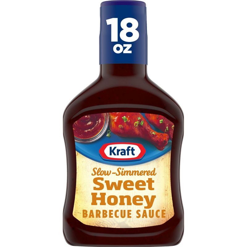Kraft Sweet Honey BBQ Sauce - 18oz, 1 of 9
