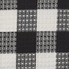 Park Designs Buffalo Check Dishcloth Black & Cream - 3 of 4