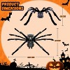 Halloween Spider Decorations, Scary Lifting Shaking Spiders Outside Realistic Fake Hairy Spider Props for Halloween Decorations Indoor Outdoor Yard - 2 of 4