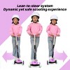 Kids 3-Wheel Scooter for Ages 3-5, Toddler Kick Scooter with LED Light-Up Wheels, 5 Adjustable Heights, Lean-to-Steer Design (Support up to 110 lbs) - 4 of 4