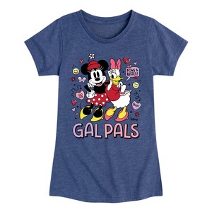 Girls' - Disney - Gal Pals Fitted Short Sleeve Graphic T-Shirt - 1 of 4