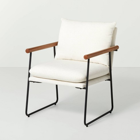 Cream and 2025 wood chair