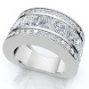 Pompeii3 5 3/4ct Bold Diamond Statement Ring 14k Gold or Platinum Lab Created - 3 of 4
