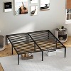 BestMassage 18 Inch Bed Frame High Metal Platform Bed Frame(Black) - 2 of 4