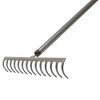 Fiskars Ergo Aluminum Garden Rake (60"): Steel Tines, Soil Leveling, Lawn De-thatching, Gardening Tool - 4 of 4
