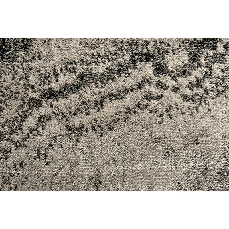 Katari Transitional Abstract Gray/Ivory/Tan Area Rug, 4 of 5