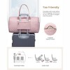 Generic Travel Duffle Bag, Weekender Bagn with Toiletry Bag, Carry on Overnight Bag with Shoe Compartment - 4 of 4