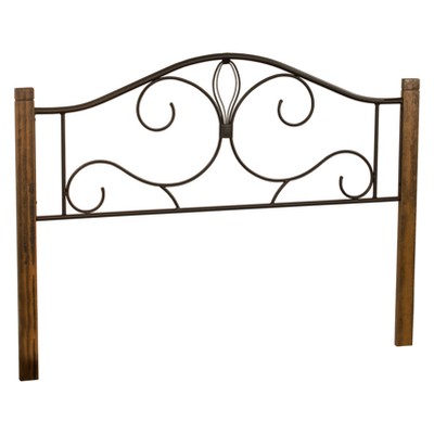 target metal headboard