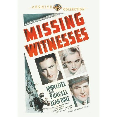 Missing Witnesses (DVD)(2018)