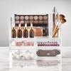 iDesign 5-Section Countertop Makeup Organizer with Drawers - Clear - 4 of 4