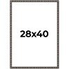PosterPalooza | Deco Black Picture Frame - UV Acrylic, Foam Board Backing, Hanging Hardware - 2 of 4
