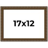PosterPalooza | Sculpted Gold Picture Frame - UV Acrylic, Backing Board, Hanging Hardware Included - 2 of 4