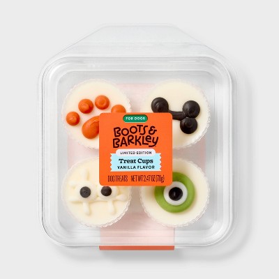 Halloween Vanilla Flavor Dog Treat Cups - Boots & Barkley™ 2.47oz