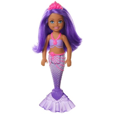 purple hair barbie doll