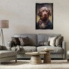 Stupell Industries Dog in Timeless Suit Fashion Floating Frame Canvas Art - 3 of 4