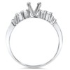 Pompeii3 3/4ct Prong Diamond Ring Set 14K White Gold - 3 of 4