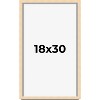 PosterPalooza | Classic Modern Yellow Picture Frame - UV Acrylic, Foam Board Backing, Hanging Hardware - 2 of 4