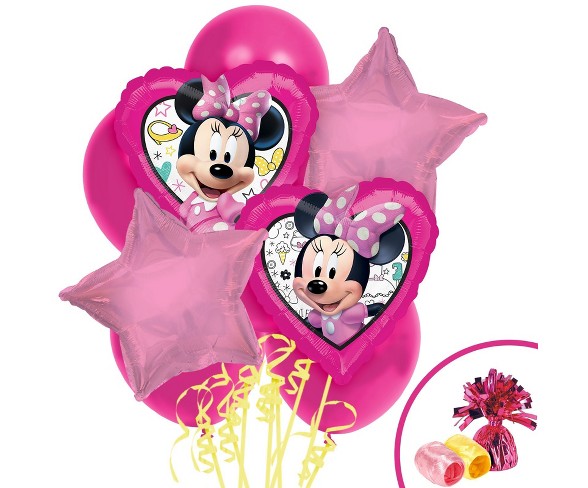 Minnie Mouse Helpers Balloon Bouquet
