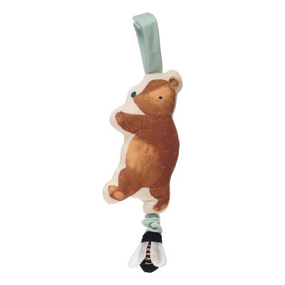 Manhattan Toy Bumble Bear Take Along Jiggle Toy