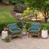 ARDEN Reversible Outdoor Plush Modern Tufted Blowfill Deep Seat Set, 24 x 24, Water Repellent, Fade Resistant - 3 of 4