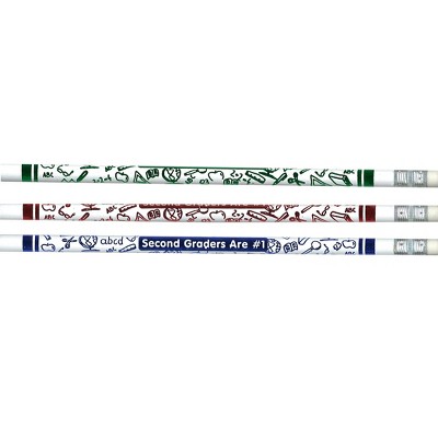 Moon Products Pencils 2nd Graders Are #1, 12 Per Pack, 12 Packs