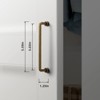 5in,128mm Center to Center Brass Cabinet Handles,12Pack - 4 of 4