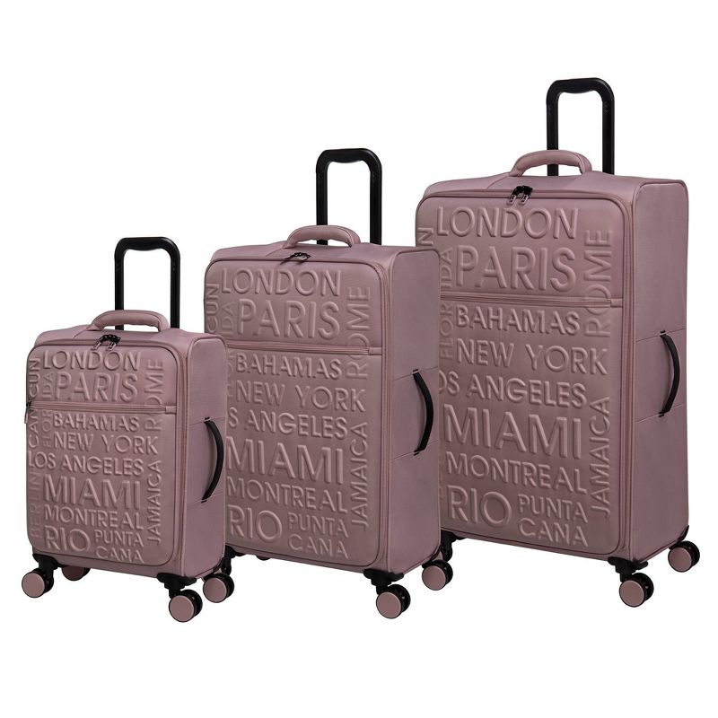 it luggage Citywide 3pc Softside Large Checked Spinner Suitcase, 1 of 6