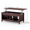 Tangkula Multifunctional Modern Lift Top Coffee Table Desk Dining Furniture - 4 of 4