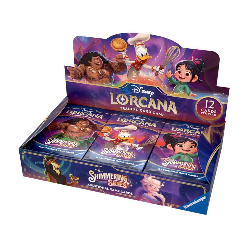 Disney Lorcana Trading Card Game: Shimmering Skies Booster Box