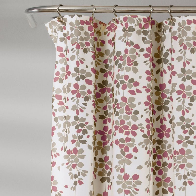 Weeping Flower Shower Curtain - Lush Décor, 4 of 12