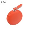 Unique Bargains Soft Double-sided Retractable Rulers and Measuring Tools Self-locking PU Leather Case Tape 150 cm/60 Inch - 2 of 4