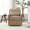 TiramisuBest Swivel Barrel Chair, Comfy Round Accent Sofa Chair for Living Room, 360 Degree Swivel Barrel Club Chair - 2 of 4