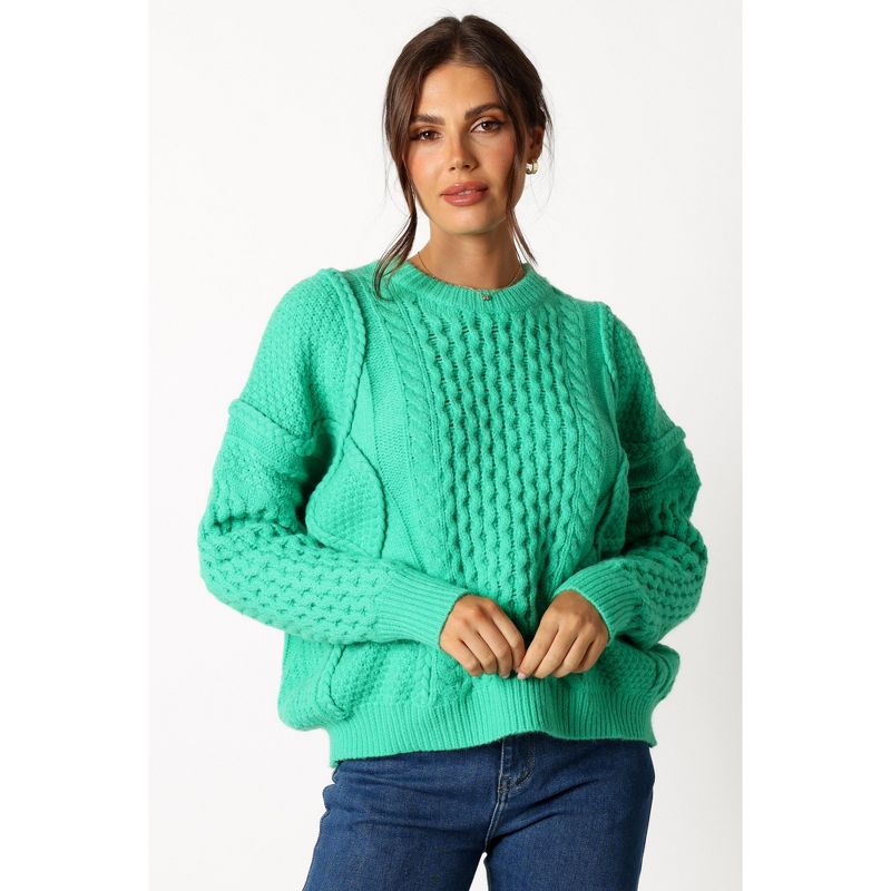 Petal and Pup Womens Bentley Knit Sweater, 1 of 7