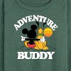 Women's - Disney - Adventure Partner Lightweight French Terry Wide Neck Long Sleeve Shirt - 2 of 4
