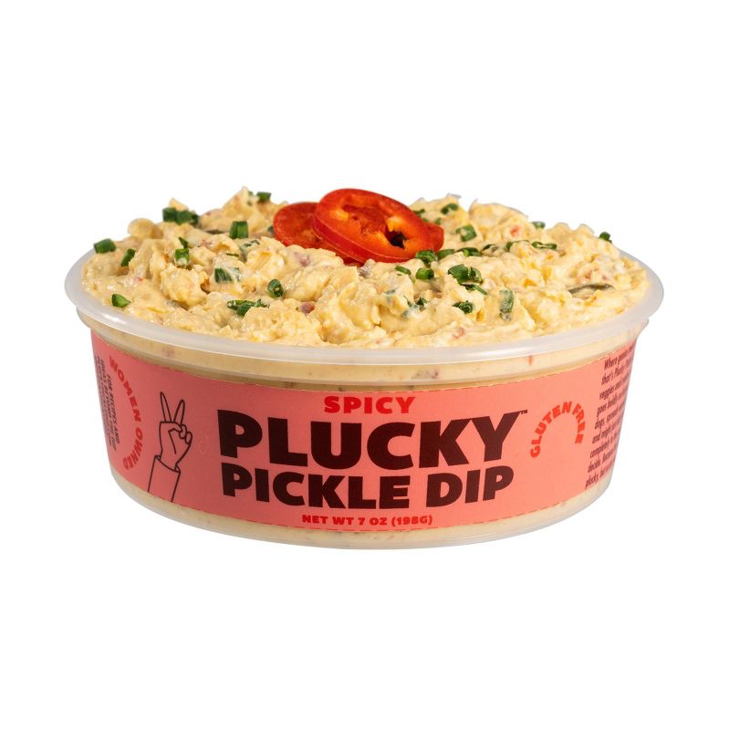 Plucky Pickle Dip Spicy - 7oz, 3 of 9
