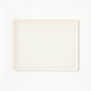 11"x14" Nonslip Recycled Poly Cutting Board Vintage Cream - Figmint™: BPA-Free, Dishwasher-Safe, Juice Canal - 1 of 4