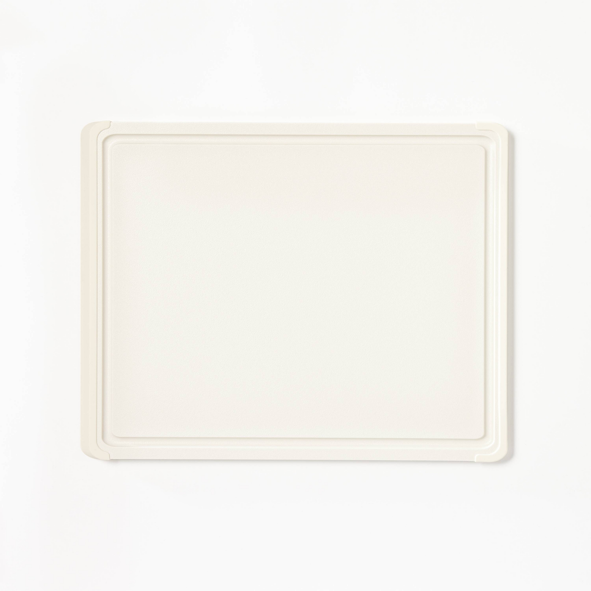 11"x14" Nonslip Recycled Poly Cutting Board Vintage Cream - Figmint™