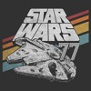 Men's Star Wars: A New Hope Retro 77 Millennium Falcon Stripes Pull Over Hoodie - 2 of 4