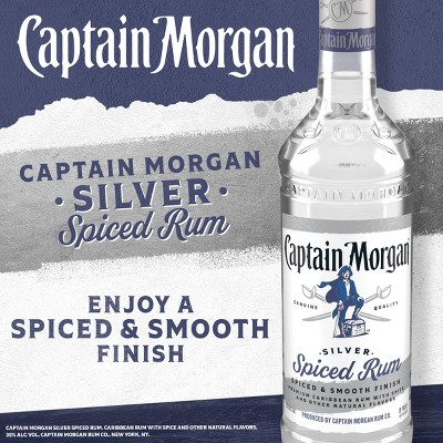 Captain Morgan Silver Spiced Rum - 1.75L Bottle