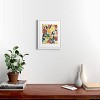 Deny Designs 16"x20" Oris Eddu Floral Magic White Framed Canvas Wall Art : Modern Abstract MDF Composite Frame, Offset Print - 2 of 4